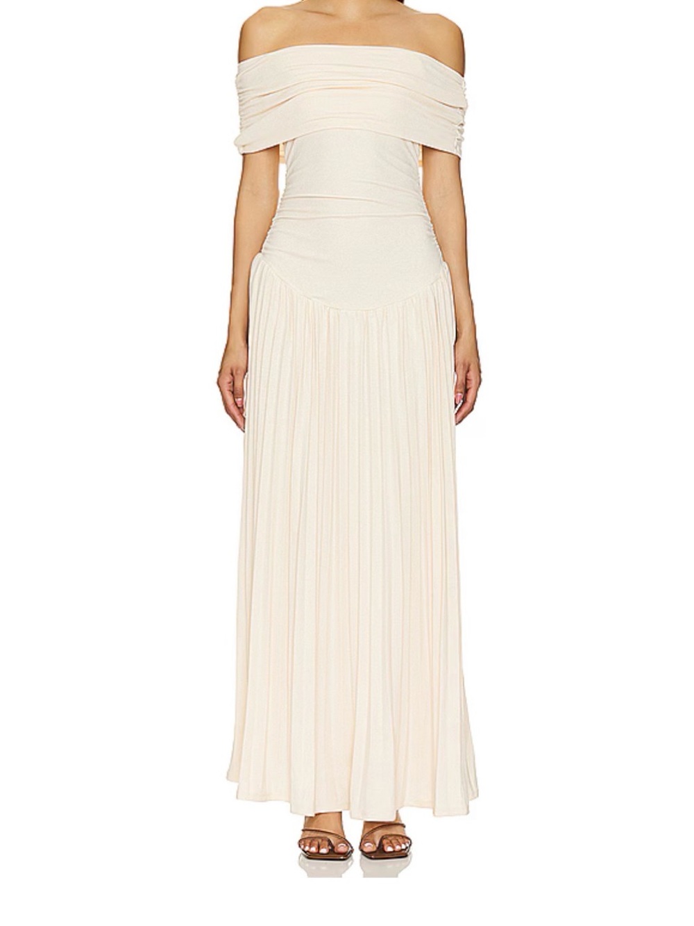 LIONESS - FIELD OF DREAMS DRESS - OATMEAL